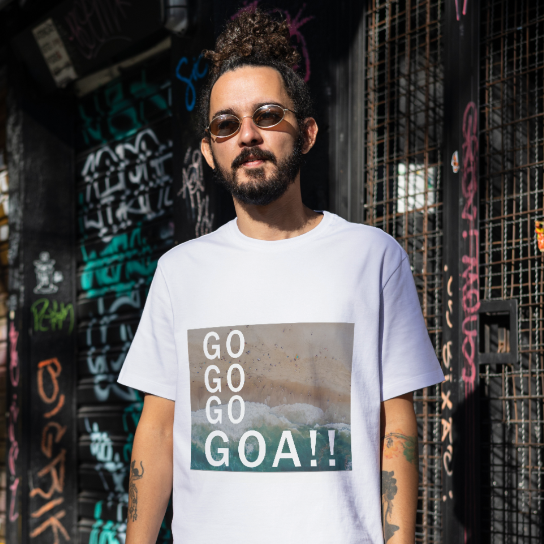 GOA Vibes Graphic Beach Tee