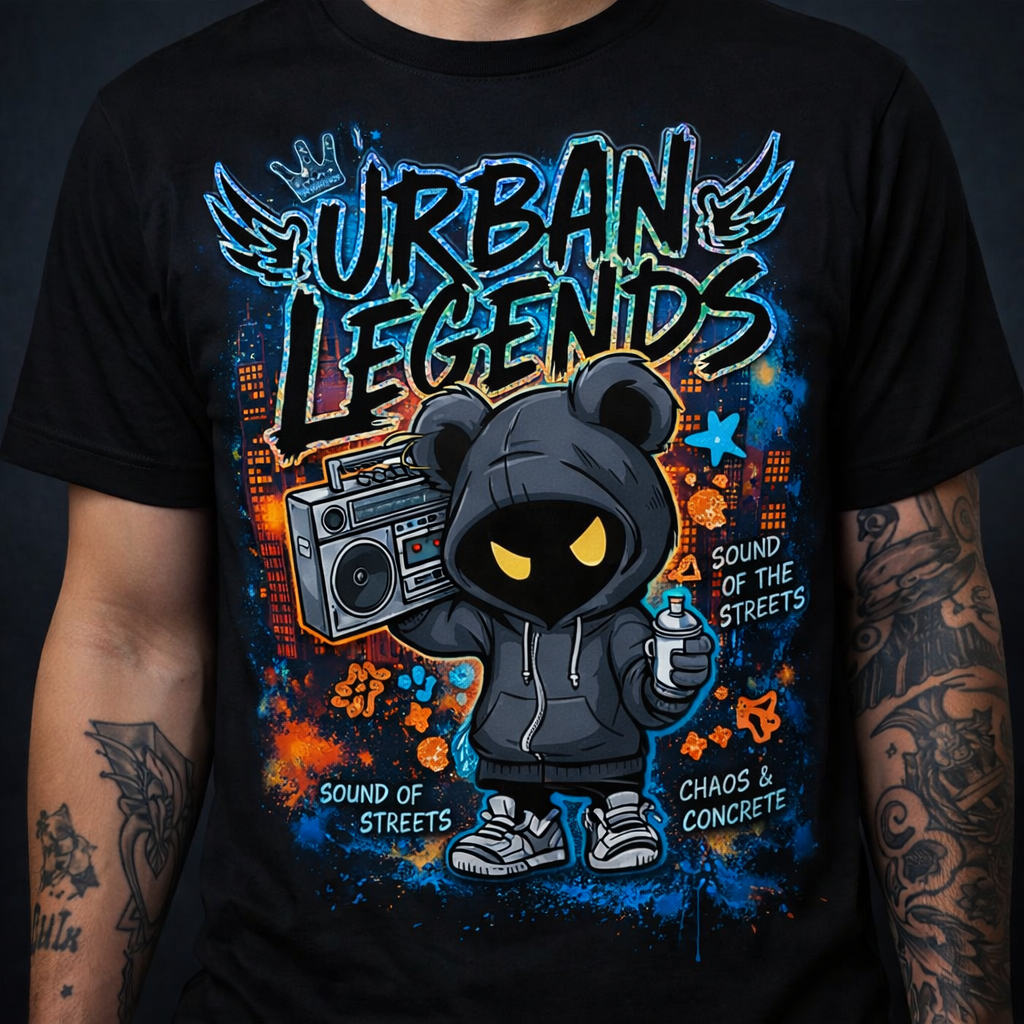 Bold Urban streetwear graphic